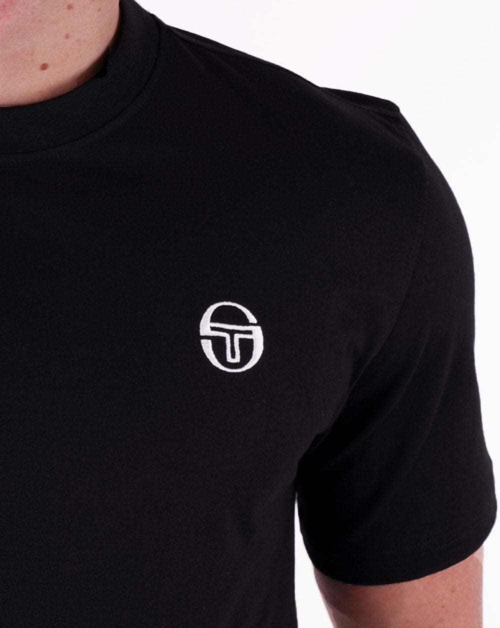 Sergio Tacchini Terme T Shirt Black