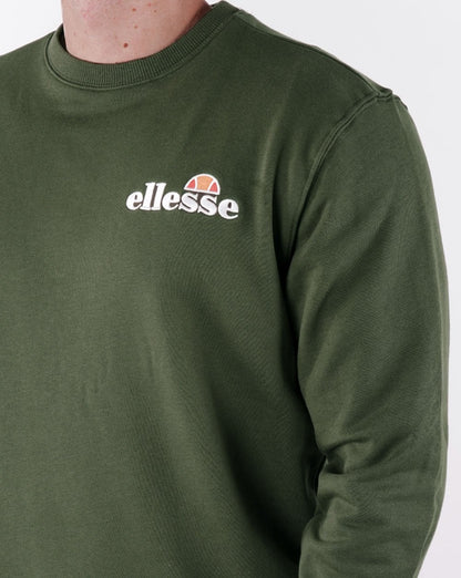 Ellesse Emb Logo Sweatshirt Khaki Green