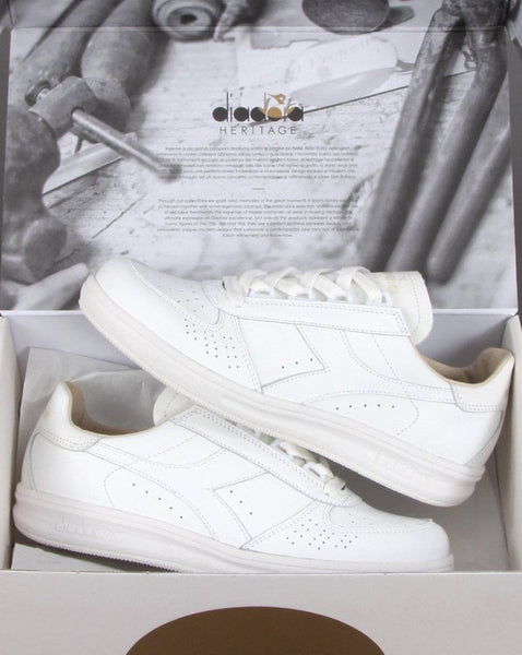Diadora B. Elite Italia Sport Trainer White/White