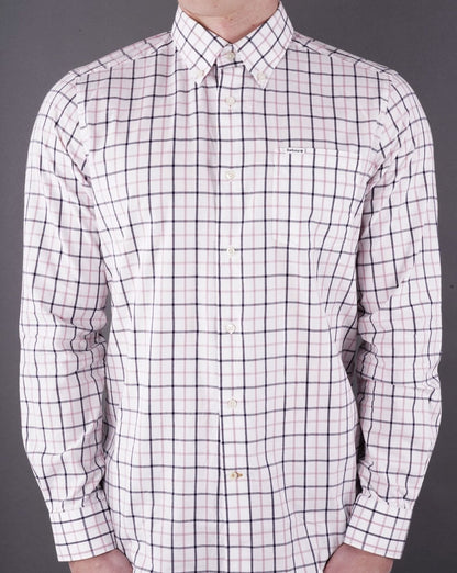 Barbour Bradwell Tattersall Shirt Pink