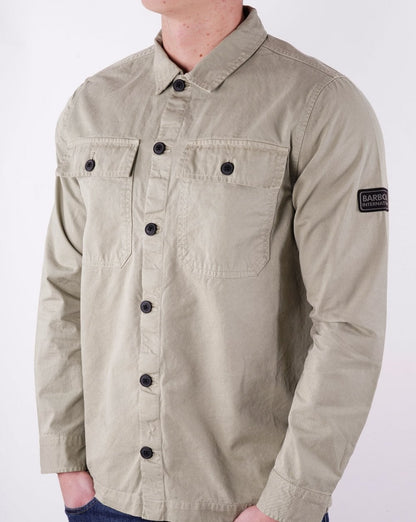 Barbour International Adey Overshirt Cavalry Green