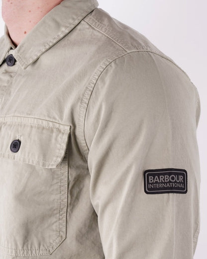 Barbour International Adey Overshirt Cavalry Green