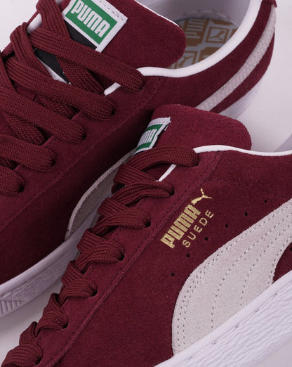 Puma Suede Classic Trainer Cabernet/Off White