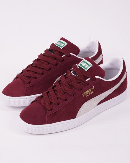 Puma Suede Classic Trainer Cabernet/Off White
