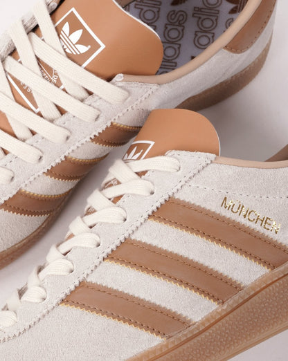 Adidas Munchen Trainers Cream/Mesa Tan/Gum