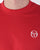 Sergio Tacchini 2 Stripe T Shirt Red White
