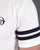Sergio Tacchini 2 Stripe T Shirt White Navy