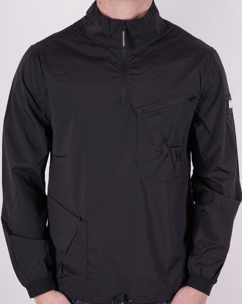 Weekend Offender Nunez 1/4 Zip Top Black