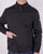 Weekend Offender Nunez 1/4 Zip Top Black