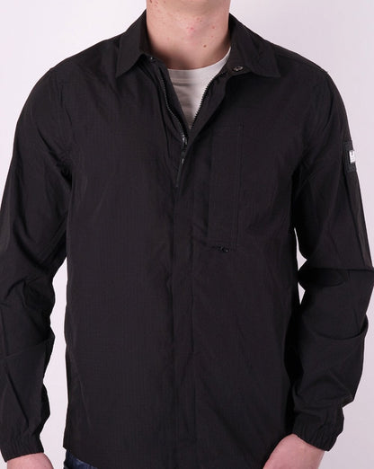 Weekend Offender Porter Overshirt Black