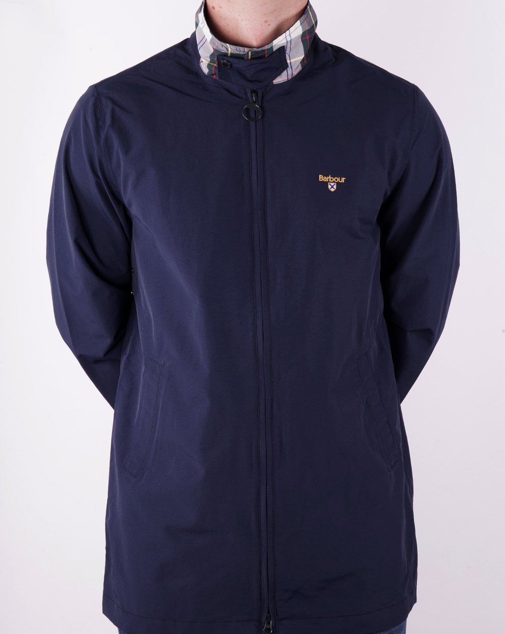 Barbour Crested Mac Navy