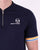 Sergio Tacchini Henley Zip T-shirt Navy Blue