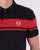 Sergio Tacchini Young Line Polo Shirt Black/Dark Red