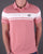 Sergio Tacchini Young Line Polo Shirt Deep Pink/White