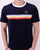 Sergio Tacchini Velour T Shirt Navy Blue