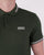 Barbour International Essential Tipped Polo Forest Green