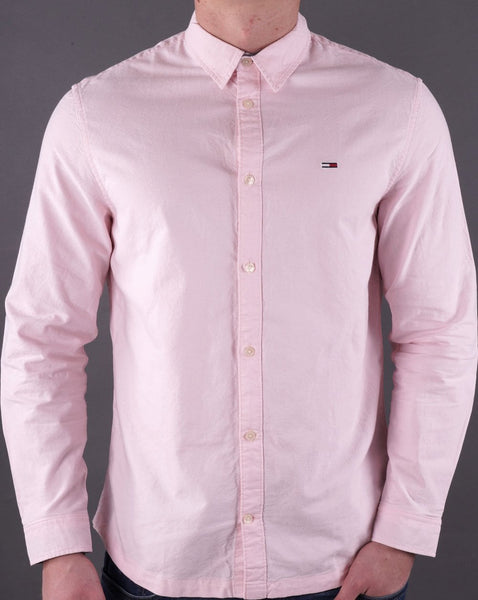 Tommy Jeans Classic Oxford Shirt Pink