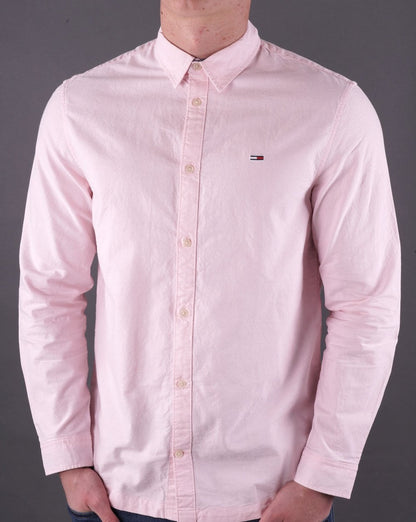 Tommy Jeans Classic Oxford Shirt Pink