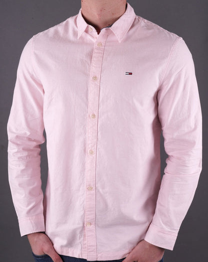 Tommy Jeans Classic Oxford Shirt Pink