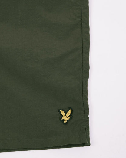 Lyle & Scott Logo Swim Short Olive Green