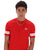 Sergio Tacchini 2 Stripe T Shirt Red White