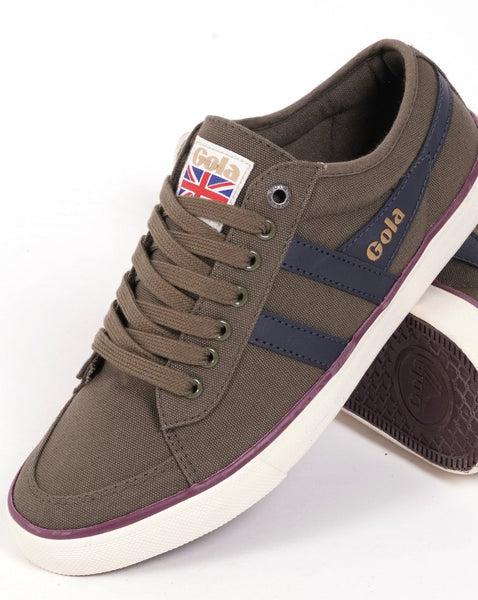 Gola Classics Vegan Comet Trainer Khaki/Navy