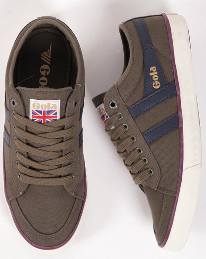 Gola Classics Vegan Comet Trainer Khaki/Navy