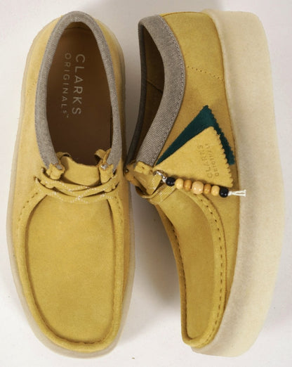 Clarks Originals Wallabee Cup Shoe Amber Gold