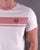 Sergio Tacchini Masters T Shirt White/Deep Pink