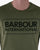 Barbour International Block Logo T Shirt Light Moss