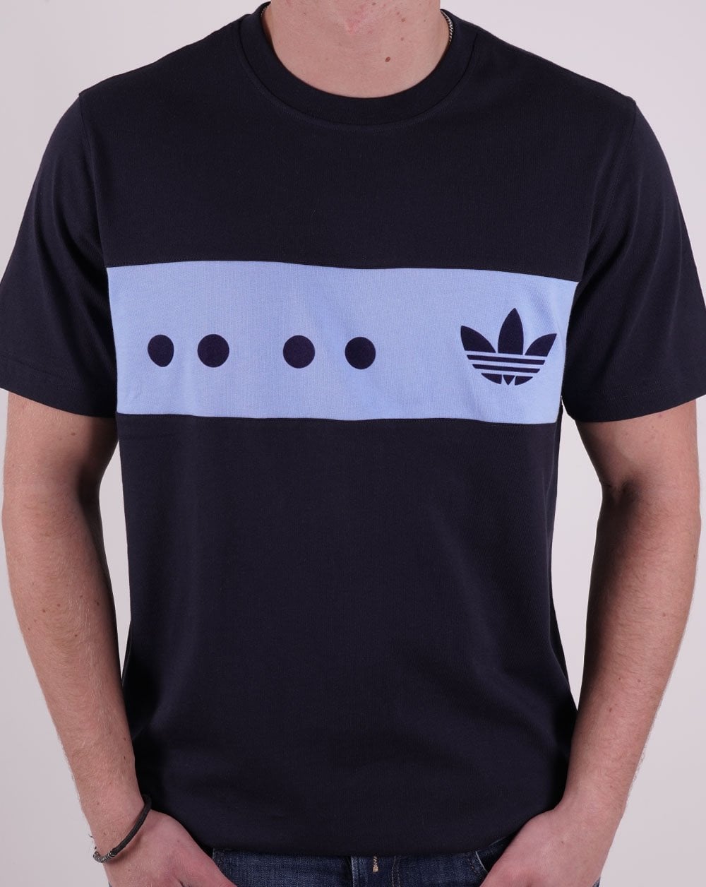 Adidas Originals RIFTA City T Shirt Navy Blue