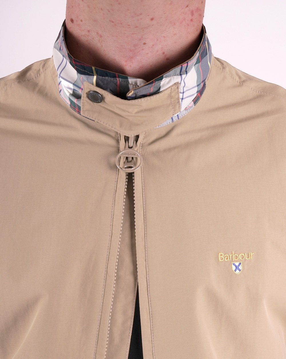 Barbour Crested Mac Military Brown