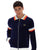 Sergio Tacchini Goran Velour Track Top Navy