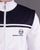 Sergio Tacchini Young Line Zip Off Track Top White Navy