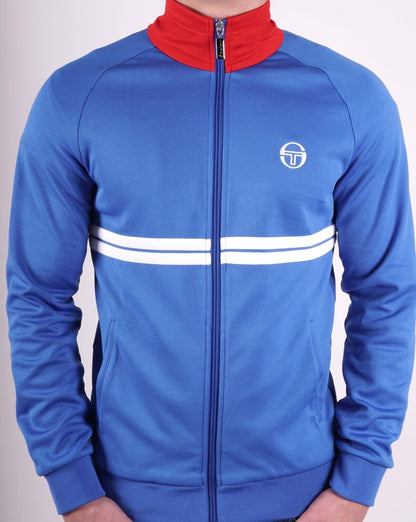 Sergio Tacchini Dallas Track Top Royal Blue/Red