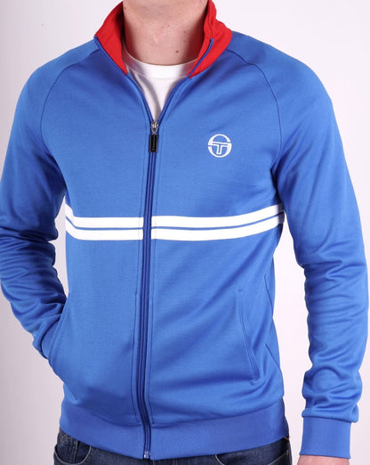 Sergio Tacchini Dallas Track Top Royal Blue/Red