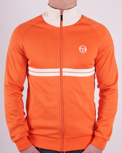 Sergio Tacchini Dallas Track Top Orange/Buttercream
