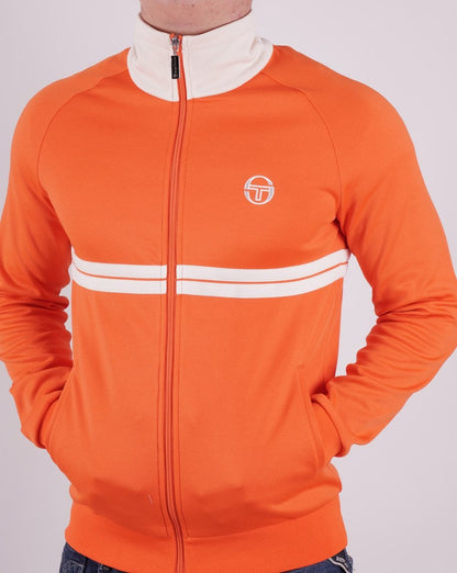 Sergio Tacchini Dallas Track Top Orange/Buttercream