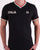 Sergio Tacchini Italia V Neck T Shirt Black