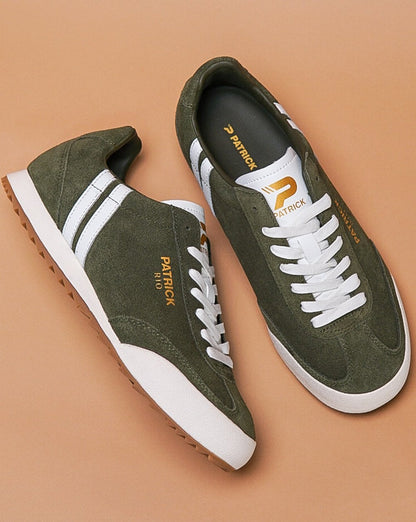 Patrick Rio Trainers Olive Green