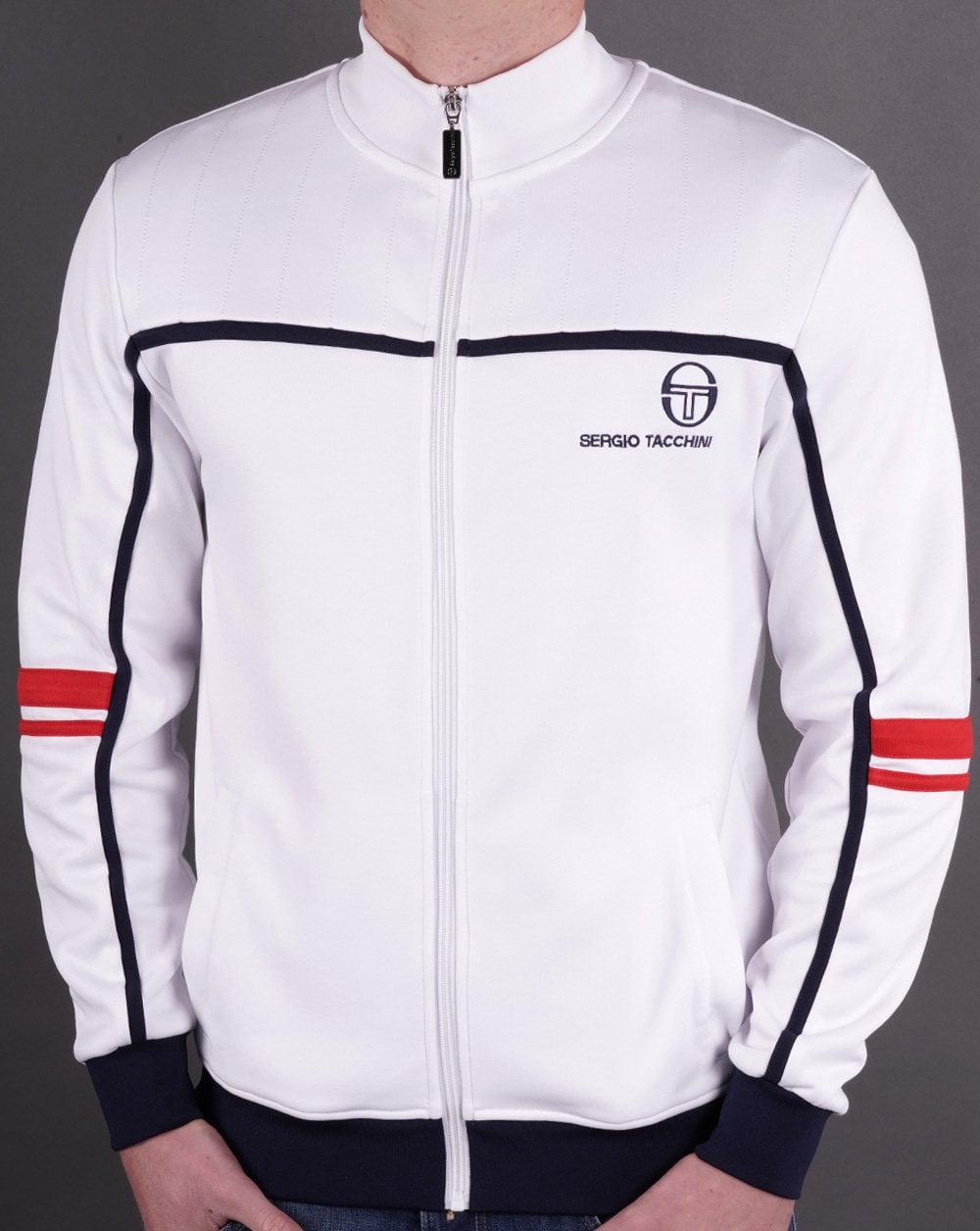 Sergio Tacchini Forzair Track Top White