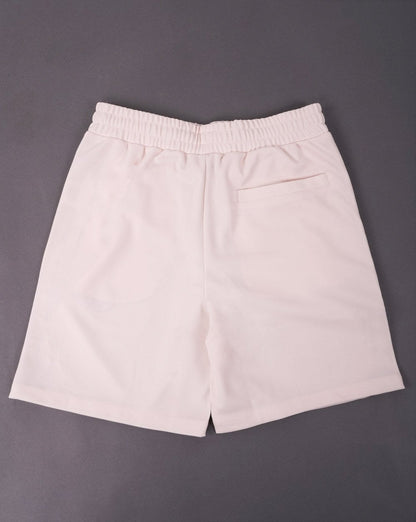 Sergio Tacchini Striped Casual Shorts Buttercream/Navy Blue