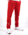 Sergio Tacchini Zip Bottom Track Pants Dark Red