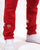Sergio Tacchini Zip Bottom Track Pants Dark Red