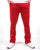 Sergio Tacchini Zip Bottom Track Pants Dark Red
