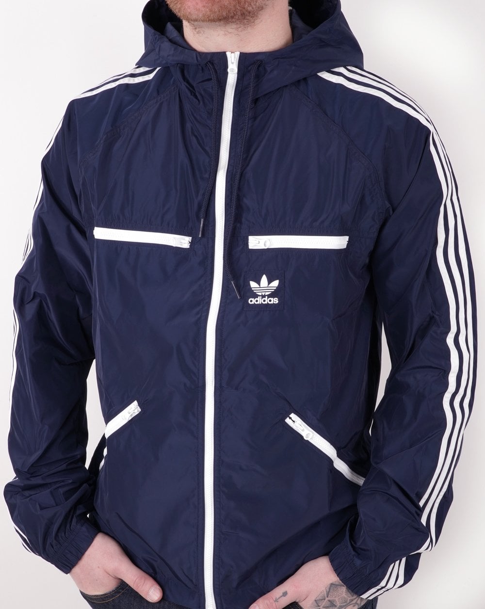 Adidas Originals Classics Windbreaker Navy