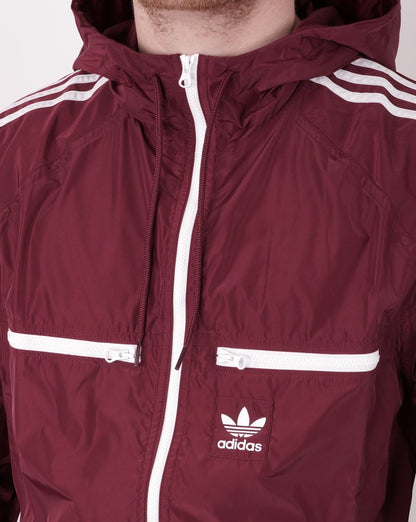 Adidas Originals Classics Windbreaker Shadow Red