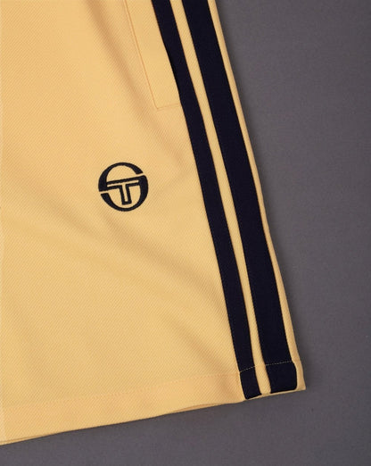 Sergio Tacchini Striped Casual Shorts Yellow/Navy