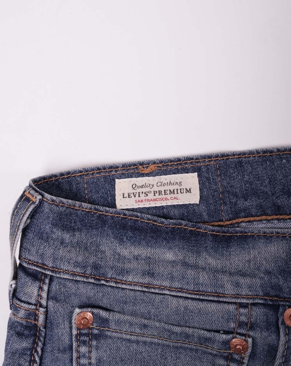 Levi's 405 Standard Short Dark Indigo Wash