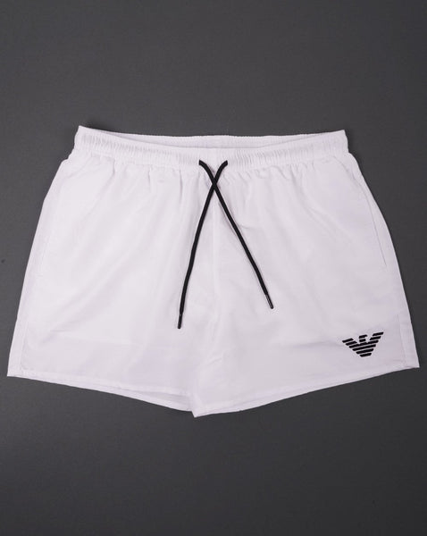 Emporio Armani Swim Shorts White